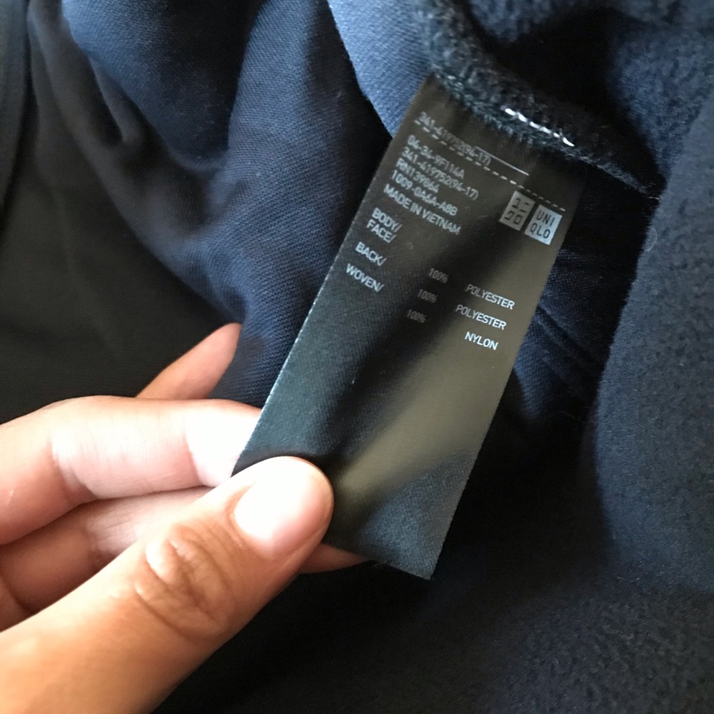 Uniqlo Mens Pile Lined Sherpa Fleece - Picture 7 of 7